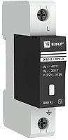Ограничитель импульсных напряжений УЗИП EKF PROxima ОПВ-B 1п L-N классI+II 30кА с NFC картинка